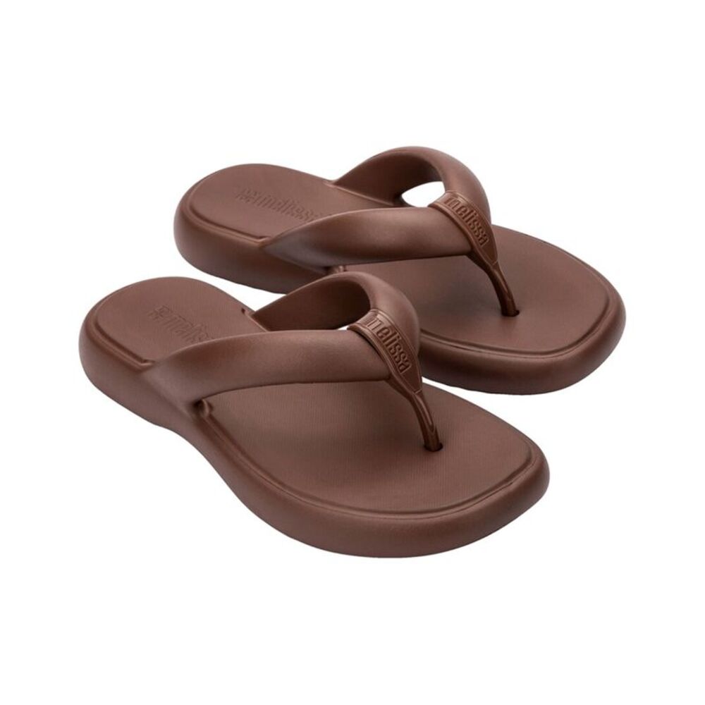 Melissa Shoes Free Low Flip Flop, Brown